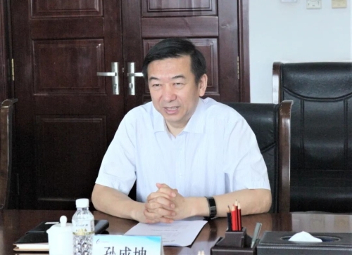 孙成坤与李连全会谈