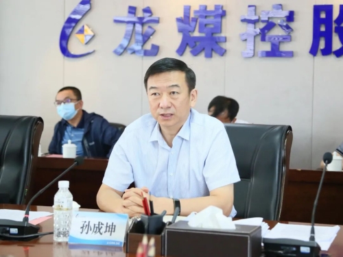 孙成坤出席 金岩作工作汇报