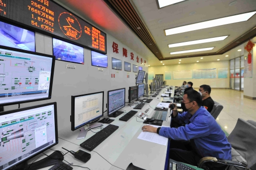 矸石电厂发电机组运行控制