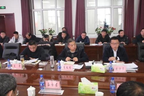 11月6日，公司调研组到东保卫矿开展技术经济一体化