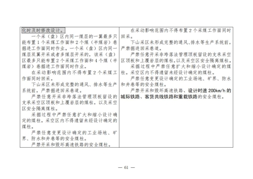 煤矿安全规程2025版新旧对照表_61