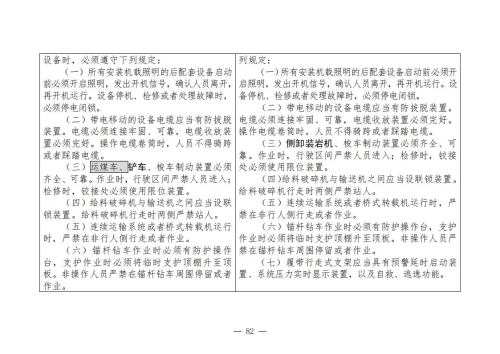煤矿安全规程2025版新旧对照表_82